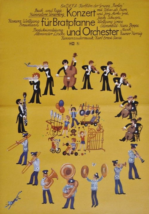 Konzert für Bratpfanne und Orchester (1976) poster