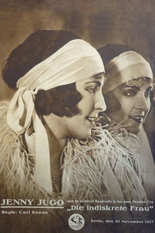 Die indiskrete Frau (1927) poster