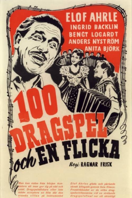 100 dragspel och en flicka (1946) poster