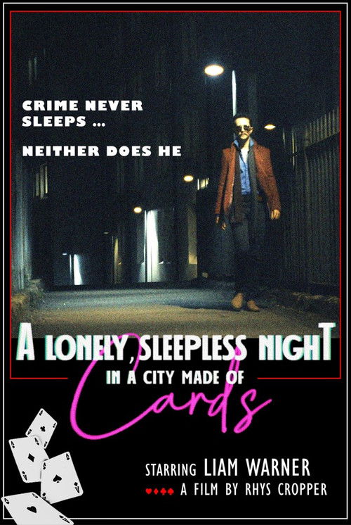 A Lonely, Sleepless Night In A City Made Of Cards (2025) poster