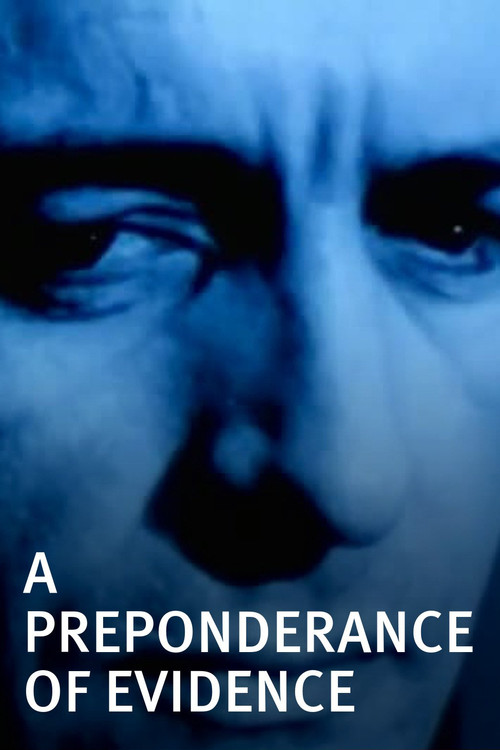 A Preponderance of Evidence (1989) poster