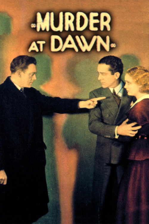 Murder at Dawn (1932) poster