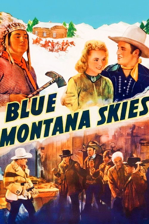 Blue Montana Skies (1939) poster