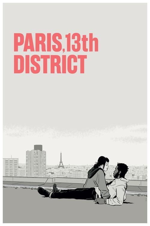 Paris, 13. Bölge (2021) poster