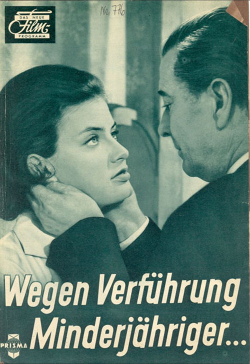 Wegen Verführung Minderjähriger (1960) poster