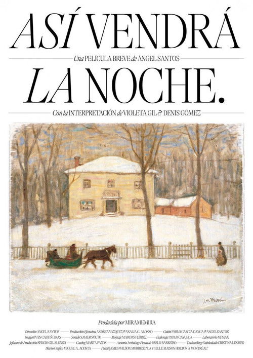 And So The Night Will Fall (2021) poster