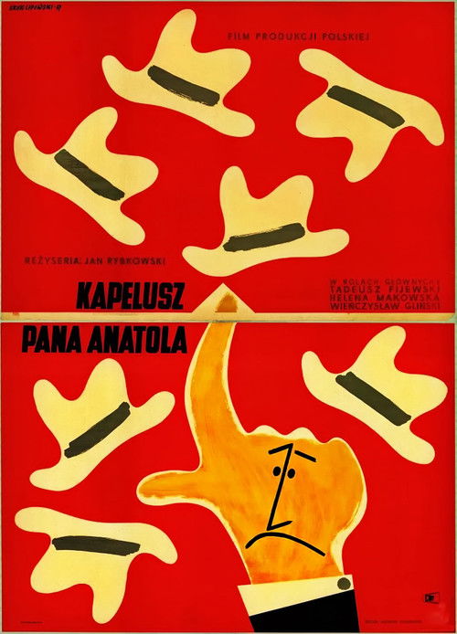 Kapelusz pana Anatola (1957) poster