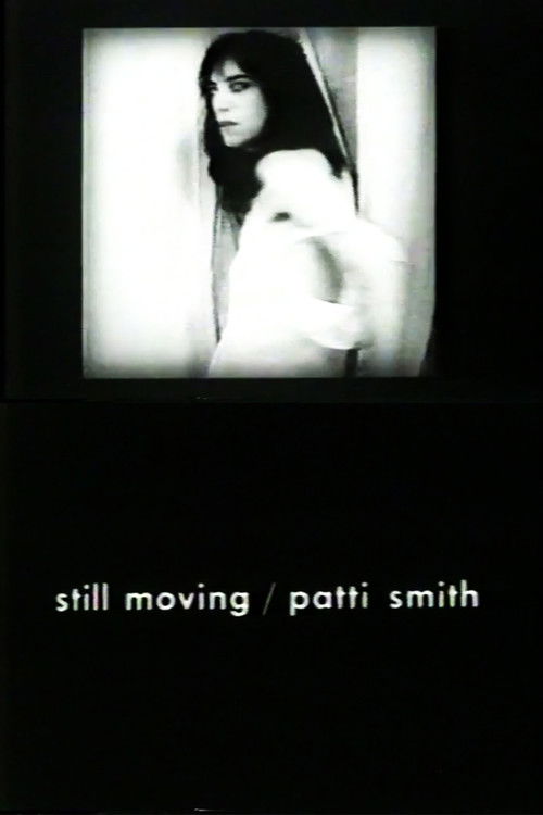 Still Moving/Patti Smith (1978) poster
