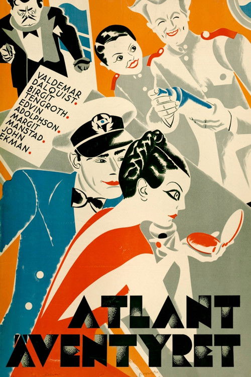 Atlantäventyret (1934) poster