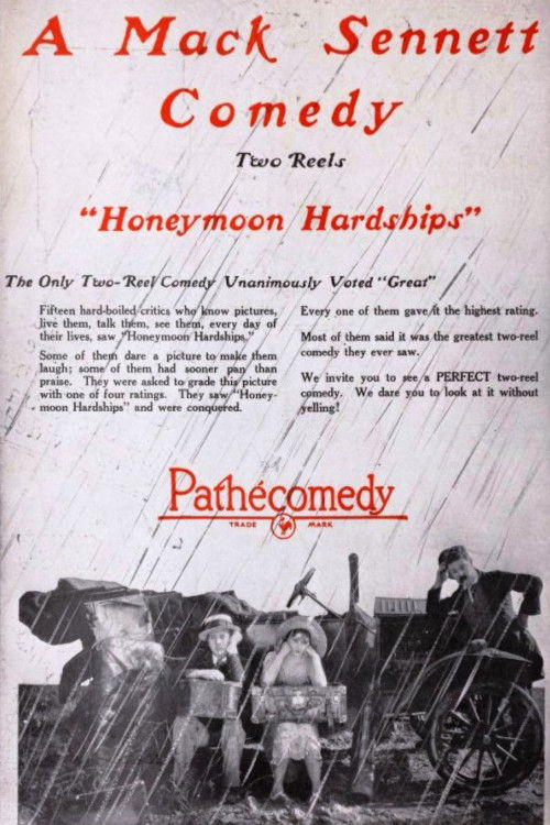 Honeymoon Hardships (1925) poster