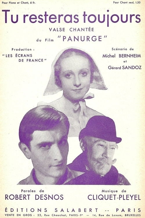 Panurge (1932) poster