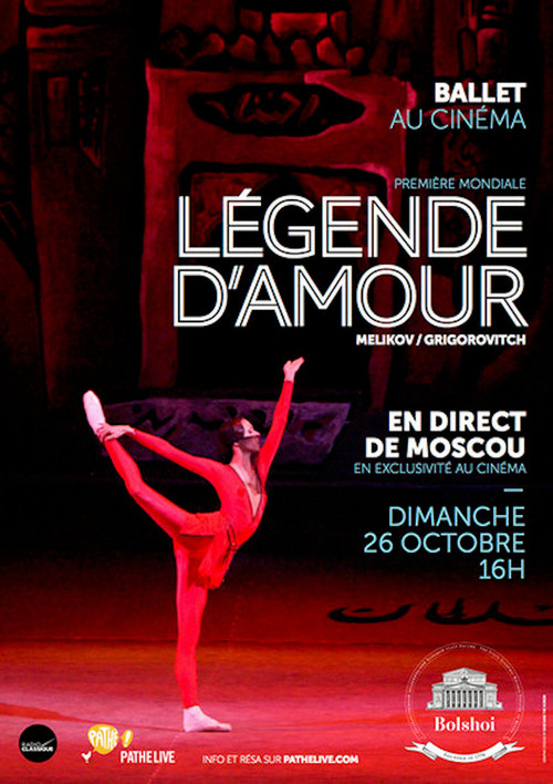 Bolshoi Ballet: The Legend Of Love (2014) poster