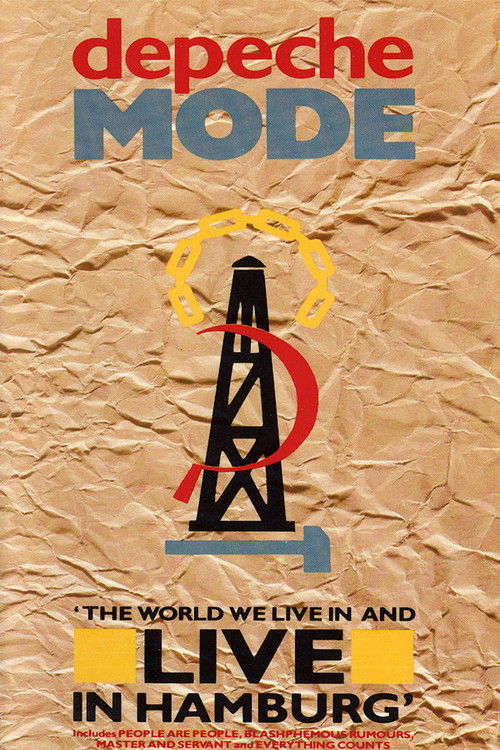 Depeche Mode: The World We Live in and Live in Hamburg (1985) poster