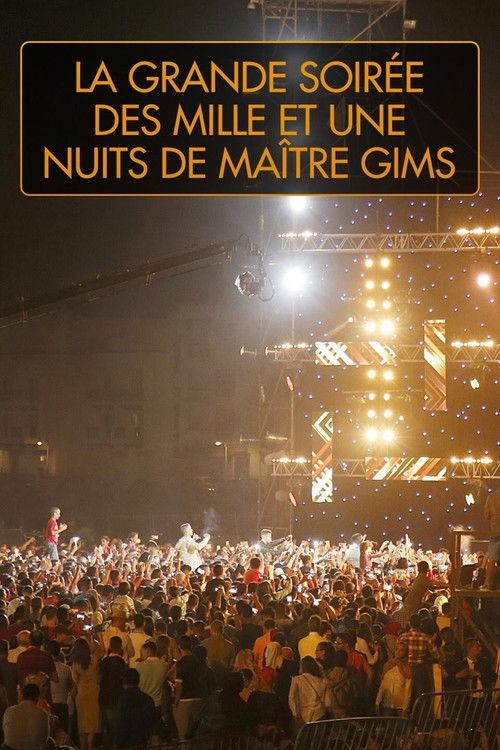 La grande soirée des mille et une nuits de Maître Gims (2020) poster