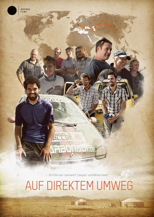 Auf direktem Umweg (2014) poster