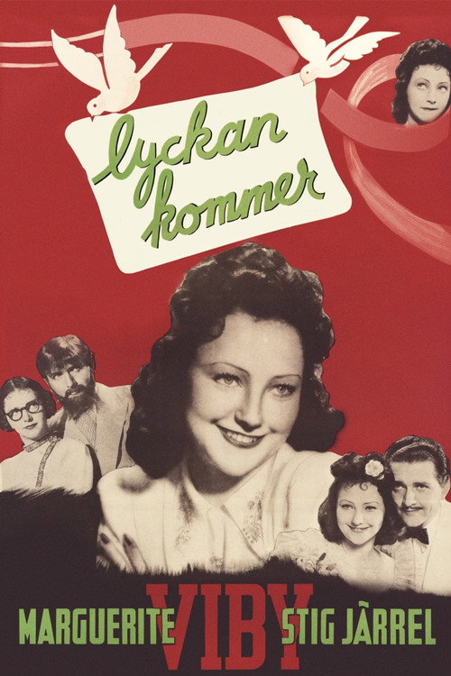 Lyckan kommer (1942) poster