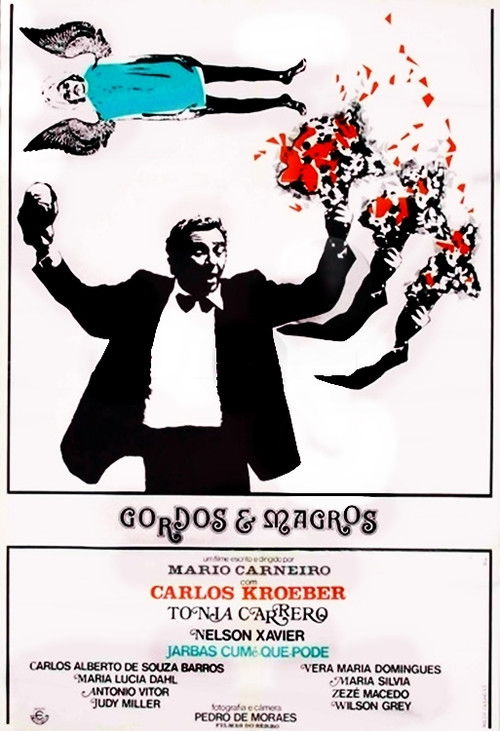 Gordos e Magros (1976) poster