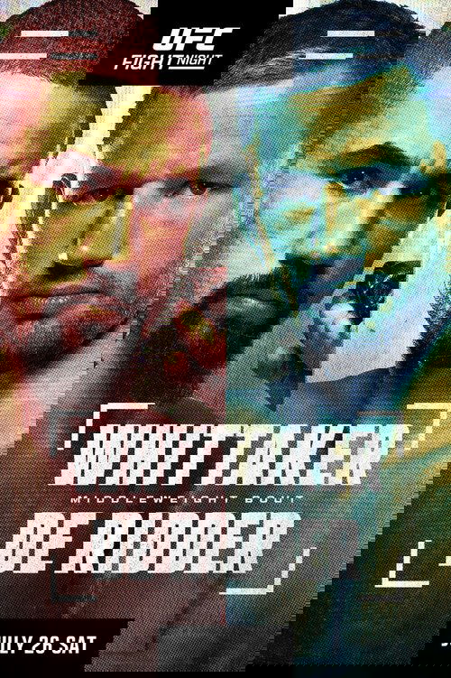 UFC on ABC 9: Whittaker vs. de Ridder (2025) poster