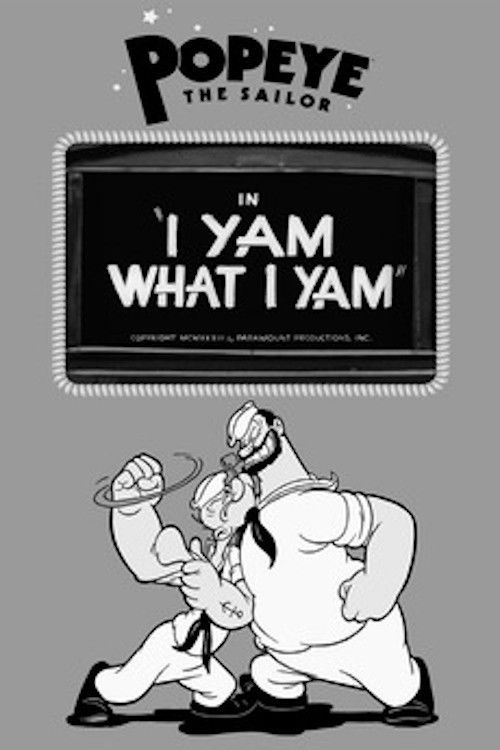 I Yam What I Yam (1933) poster