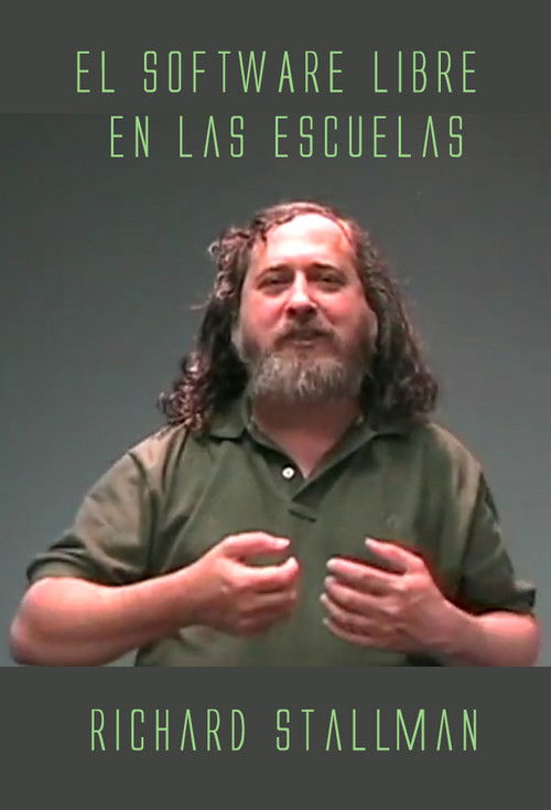 El software libre en las escuelas (2009) poster