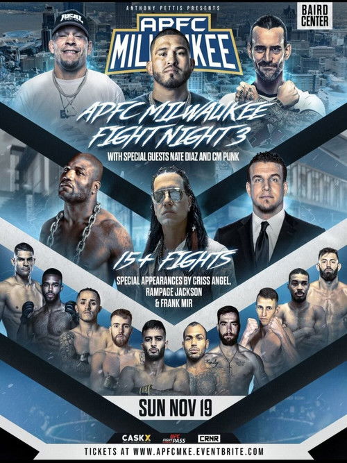 Anthony Pettis FC 9: Milwaukee Fight Night 3 (2023) poster