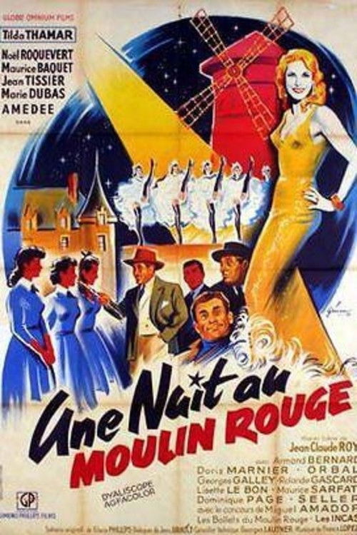 A Night at the Moulin Rouge (1957) poster
