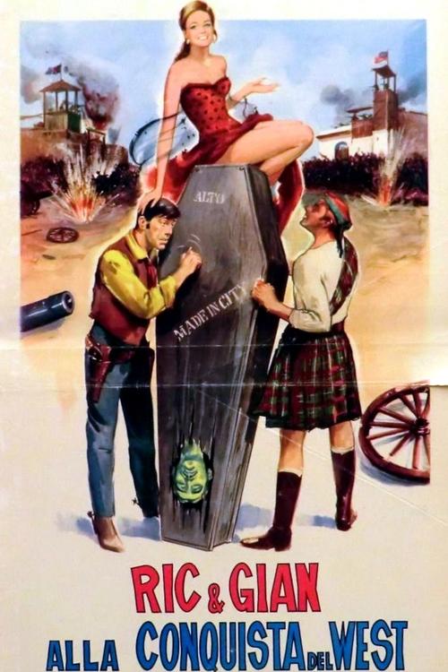 Rick and John, Conquerors of the West (1967) poster