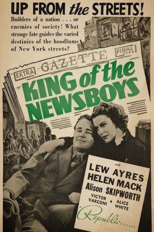 King of the Newsboys (1938) poster