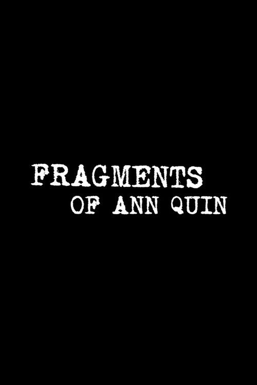 Fragments of Ann Quin (2022) poster