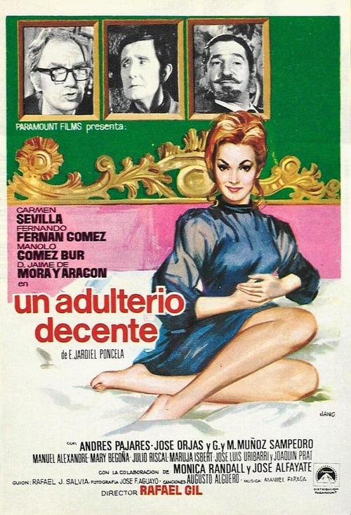 Un adulterio decente (1969) poster
