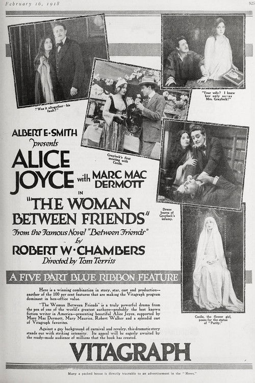 The Woman Between Friends (1918) poster