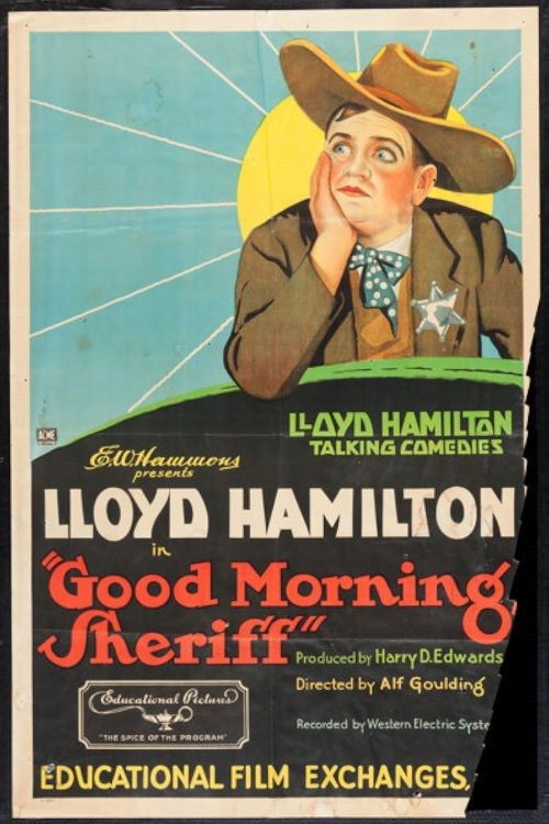 Good Morning Sheriff (1930) poster