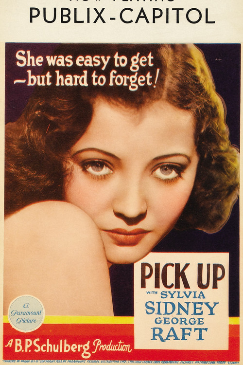 Pick-up (1933) poster
