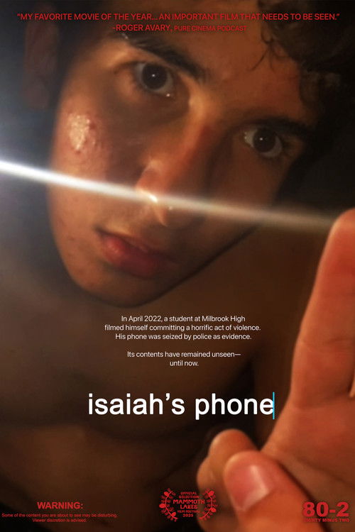 isaiah's phone (2025) poster