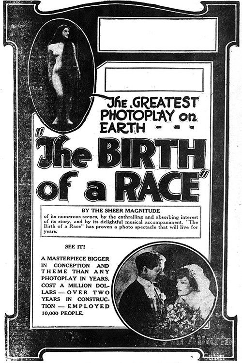 The Birth of a Race (1918) poster
