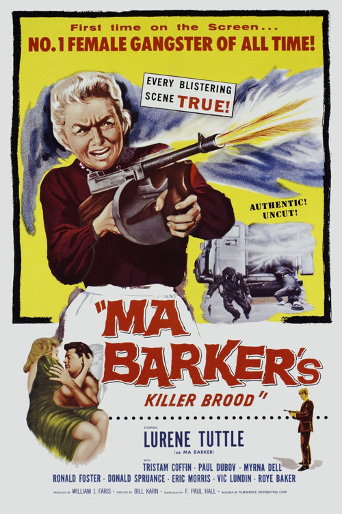 Ma Barker's Killer Brood (1960) poster