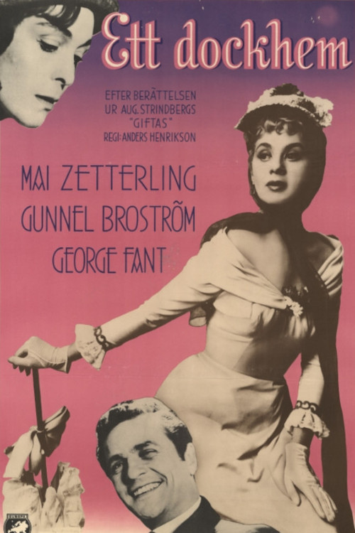 Ett dockhem (1956) poster