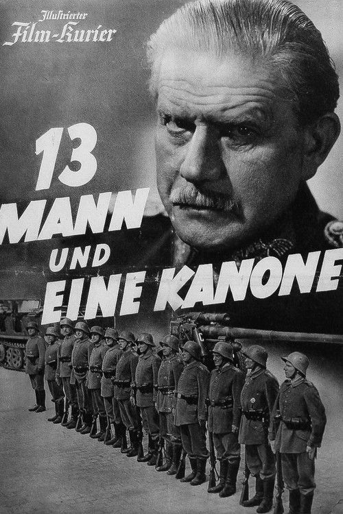 Dreizehn Mann und eine Kanone (1938) poster