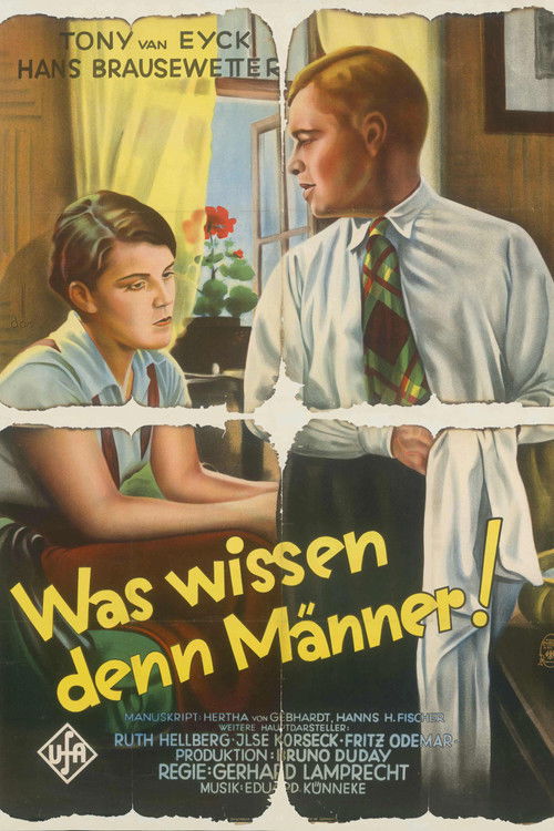 Was wissen denn Männer (1933) poster