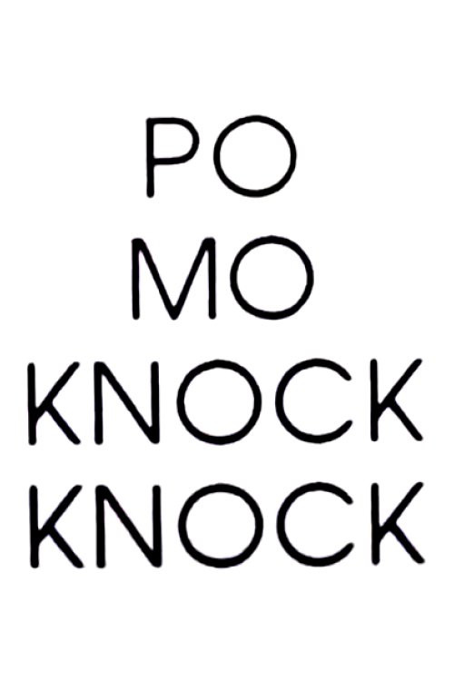 Po Mo Knock Knock (1998) poster