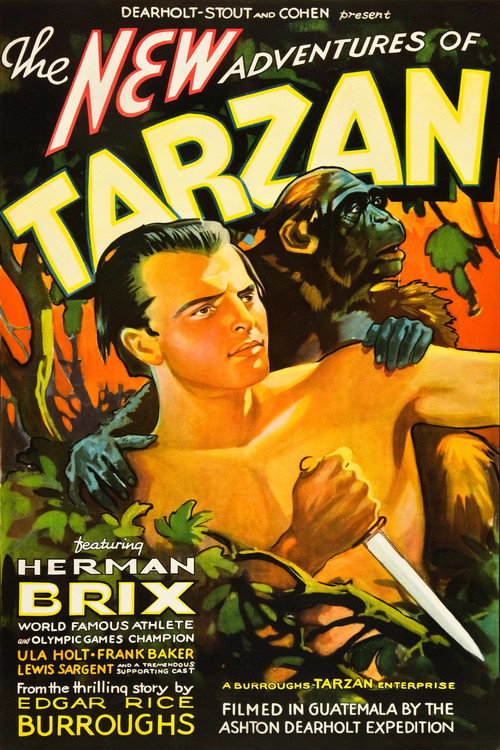 The New Adventures of Tarzan (1935) poster