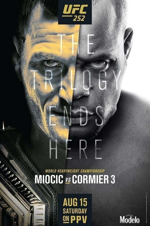 UFC 252: Miocic vs. Cormier 3 (2020) poster
