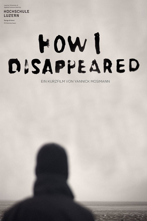 How i disappeared (2015) poster