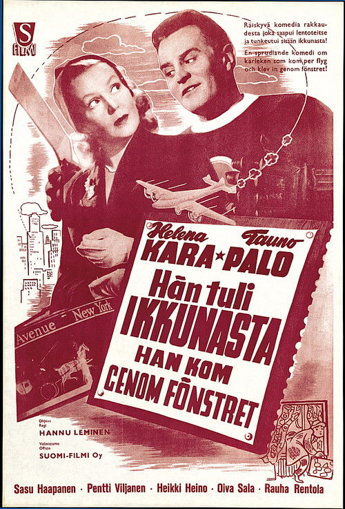 Hän tuli ikkunasta (1952) poster