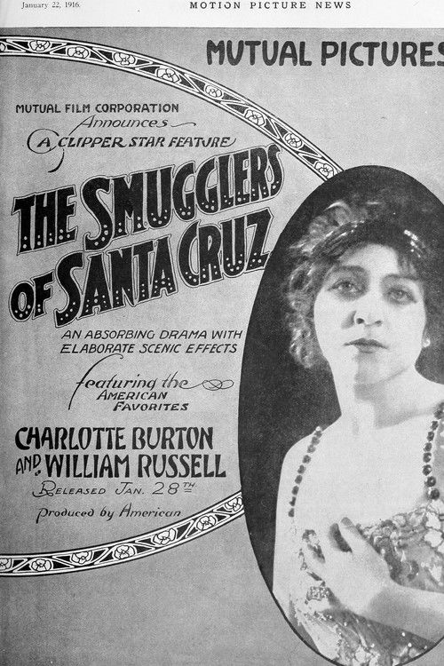 The Smugglers of Santa Cruz (1916) poster