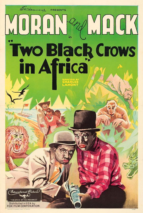 Two Black Crows in Africa (1933) poster