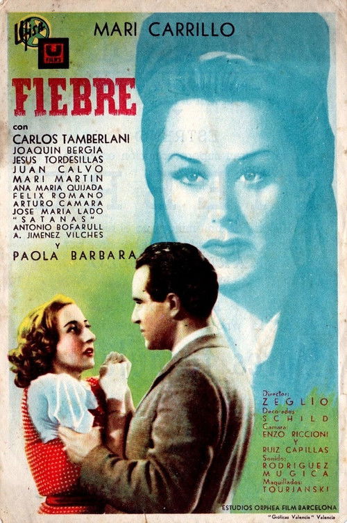 Fiebre (1943) poster