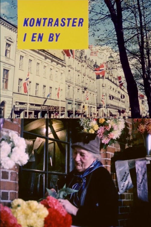 Oslofilm: Kontraster i en by (1963) poster