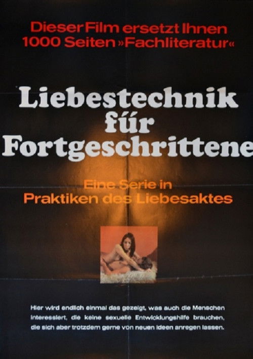 Liebestechnik für Fortgeschrittene (1970) poster