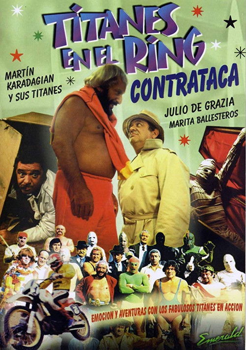 Titanes en el Ring Contraataca (1984) poster